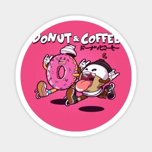 Donut & Coffee Magnet